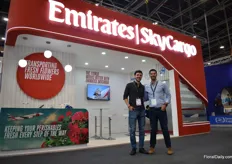 Gabriel Urosa and Jose Luis Suarez of Emirates SkyCargo